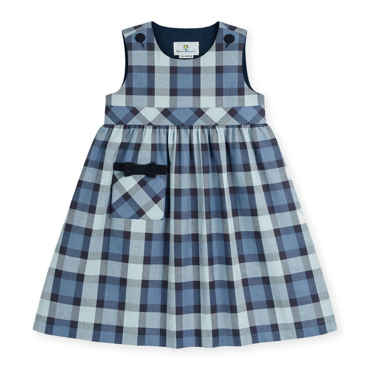 Plaid Jumper with Pocket