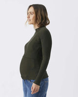Lift Up Nursing Knit  Ivy