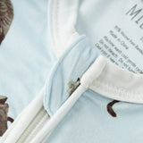 Goose Luxe Stretch Zipper Footed Romper