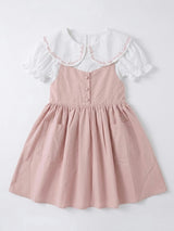 Annalise Dress | Antique Blush