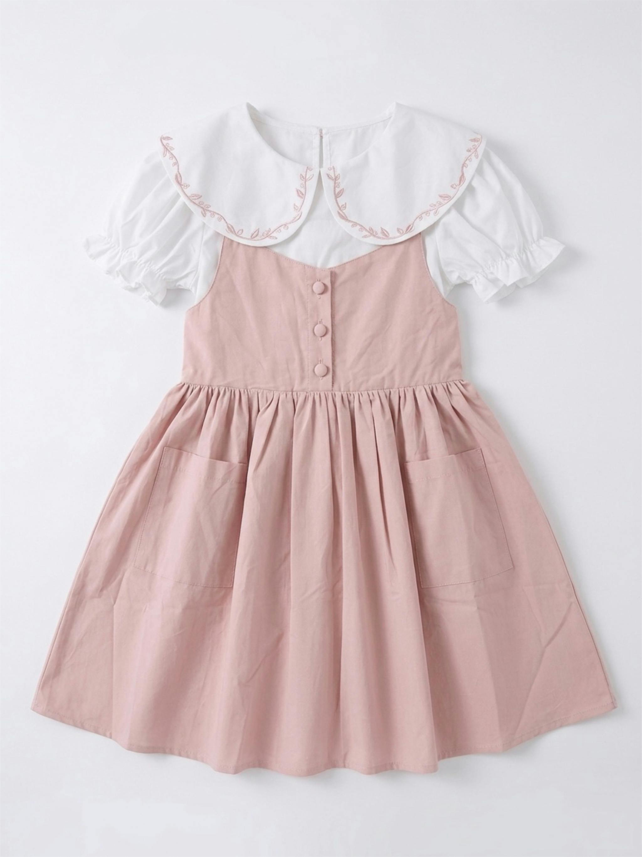 Annalise Dress | Antique Blush