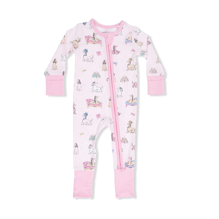 Fancy Hounds with Bows - Convertible Romper