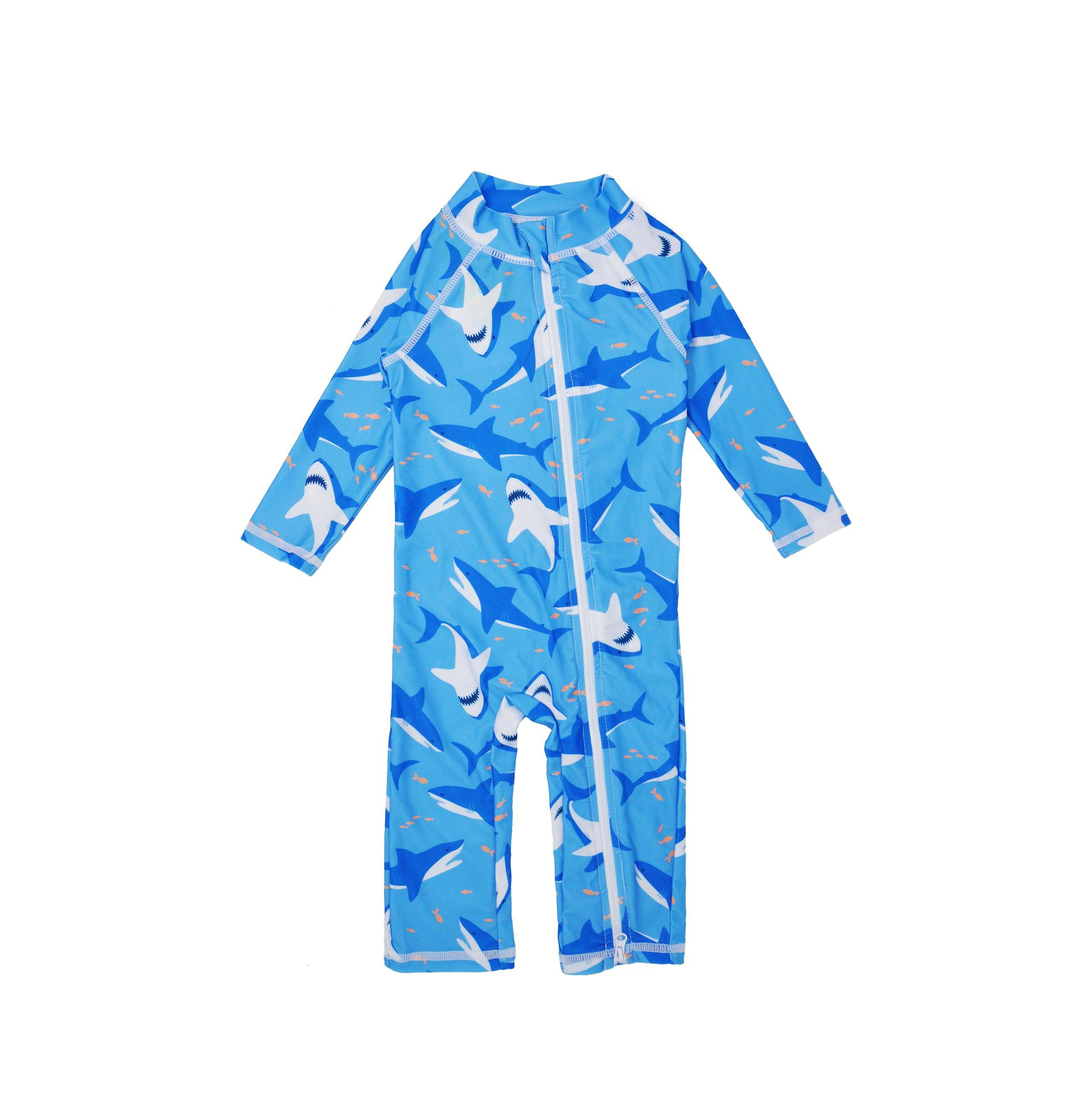 UPF 50+ Long Surf Swimsuit - Two Way Zipper