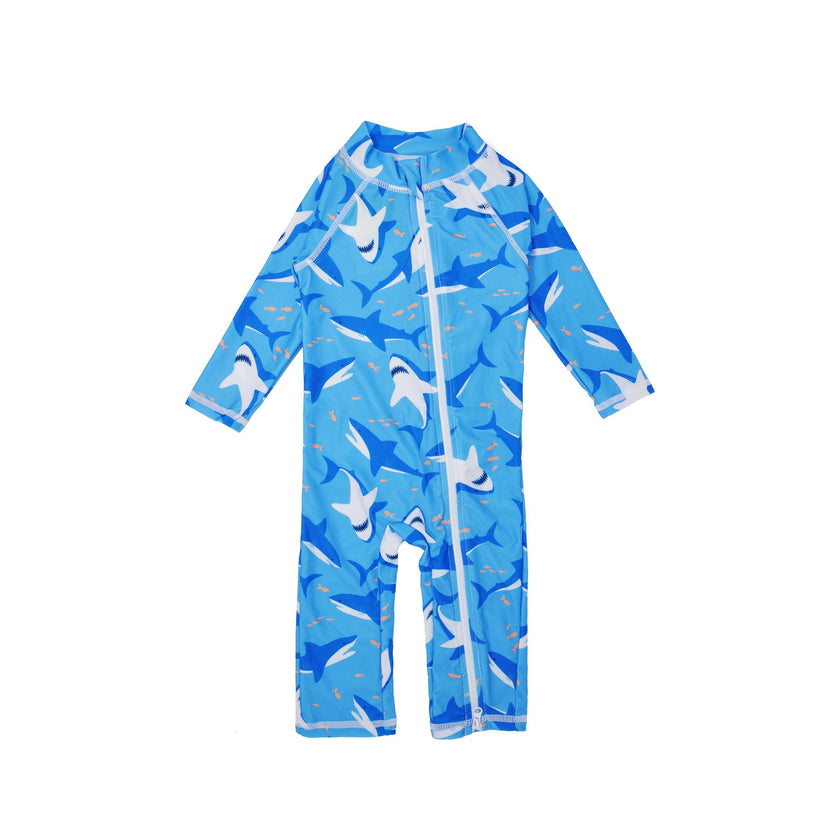 UPF 50+ Long Surf Swimsuit - Two Way Zipper