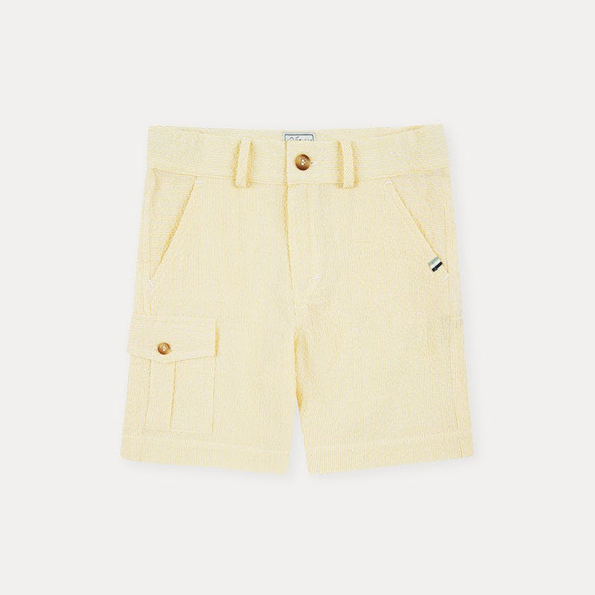Seersucker Cargo Shorts