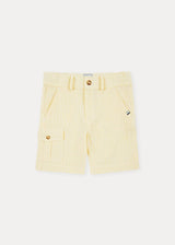 Seersucker Cargo Shorts