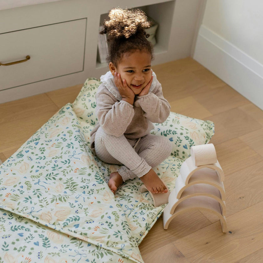 Organic Nap Mat (Swan)