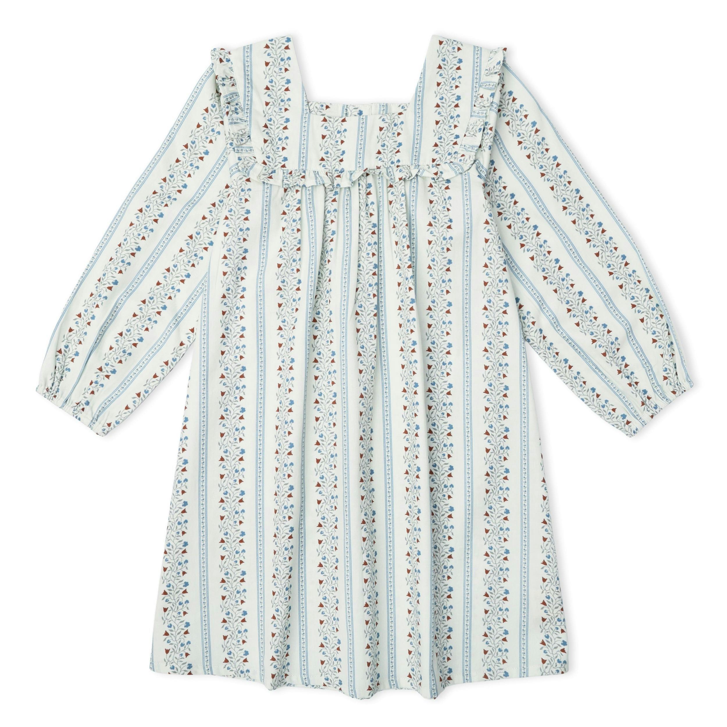 Organic Twill Dress - Vine Trail