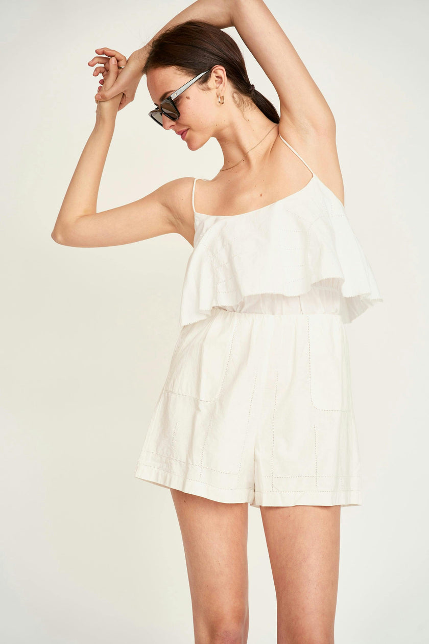 Woodstock Short in White