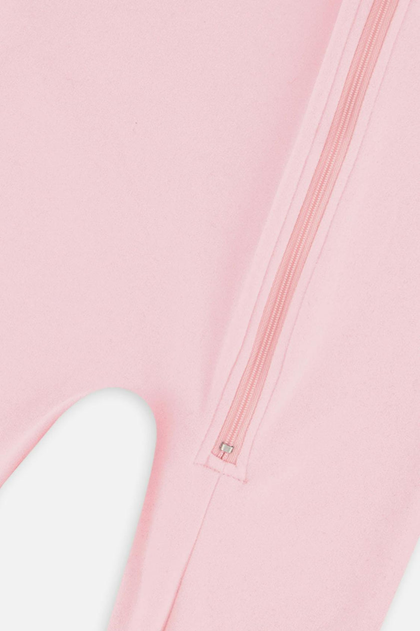 One Piece Thermal Underwear Pale Pink