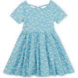 Short Sleeve Ballet Dress