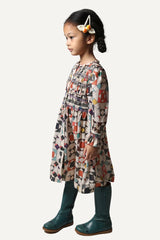 LUNA SMOCKED SHIRT DRESS