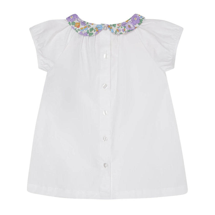 Made With Liberty Fabric Girls Blouse Giulia
