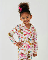 BB LS Button Pants Set