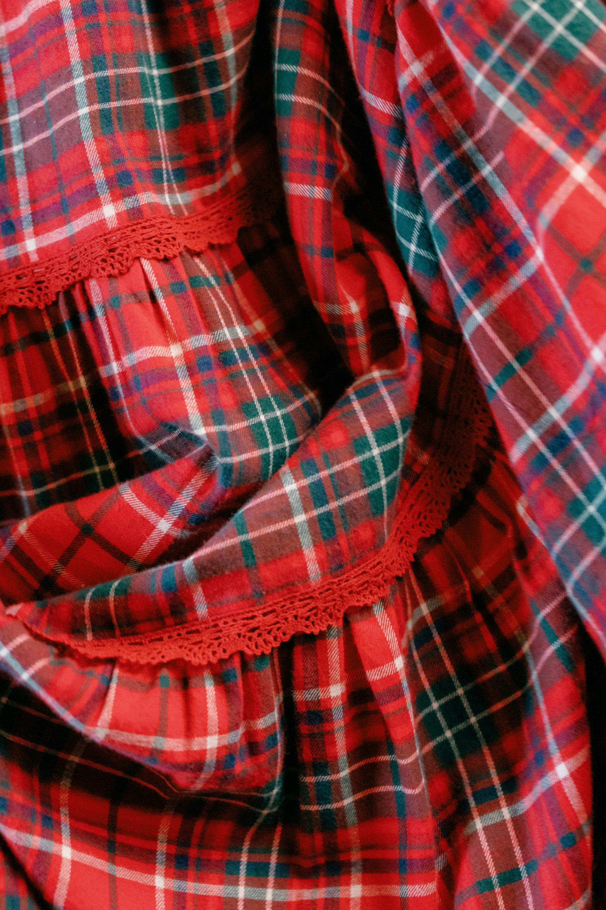 Mini Rosario Dress in Christmas Cheer Plaid