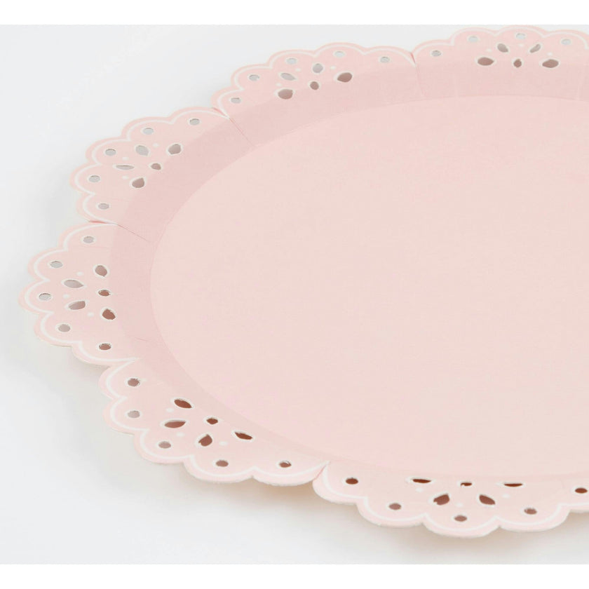 Broderie Anglaise Lace Multi Side Plates