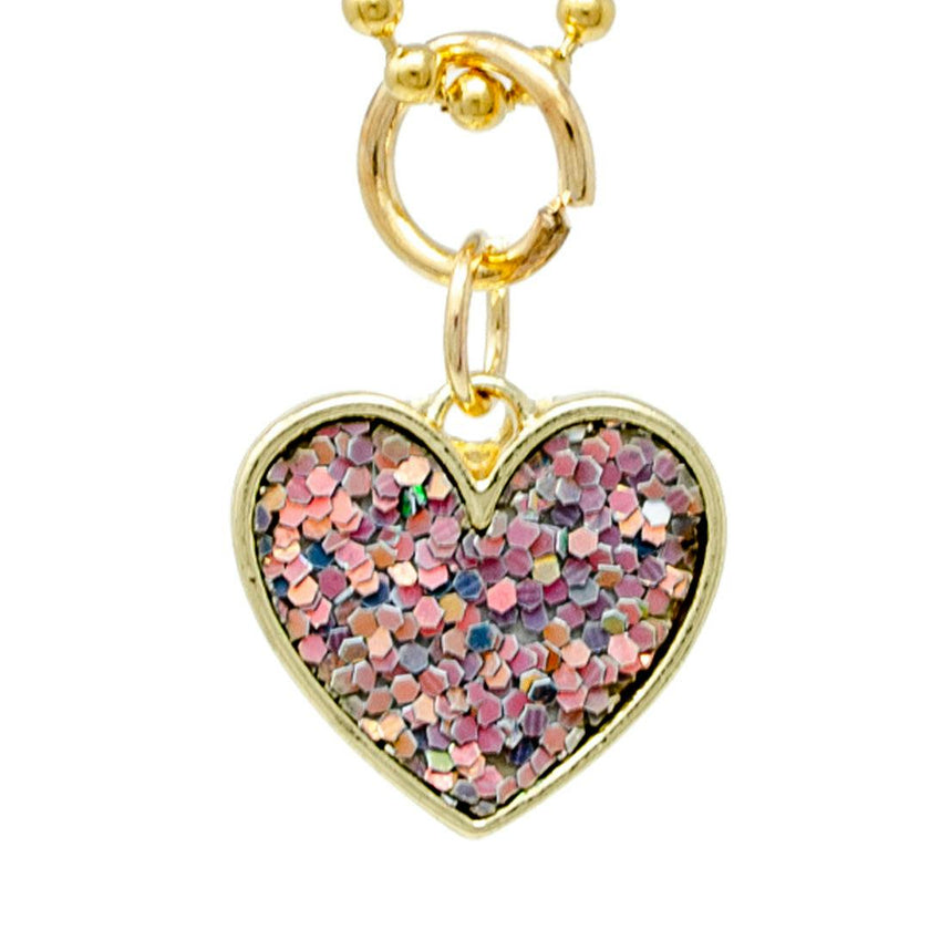 Sparkle Heart Necklace