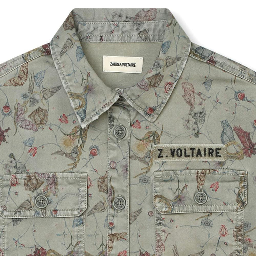 ZADIG & VOLTAIRE Printed Shirt Dress
