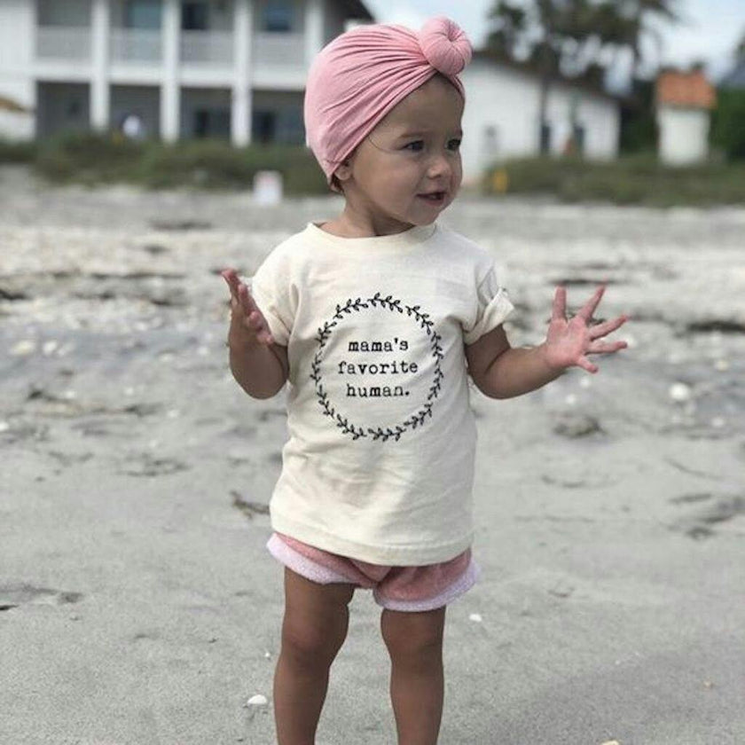 Mamas Favorite Human Organic Kids T-shirt