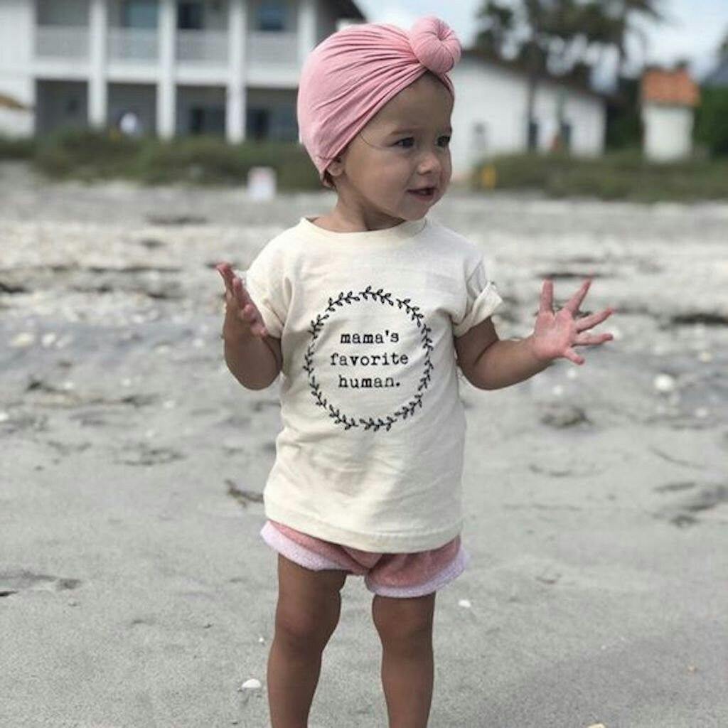 Mamas Favorite Human Organic Kids T-shirt