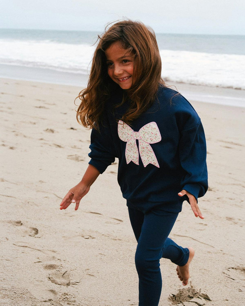 Sophia Bow Sweatshirt
