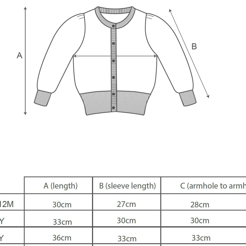 Baby Popcorn Knit Cardigan | Chalk