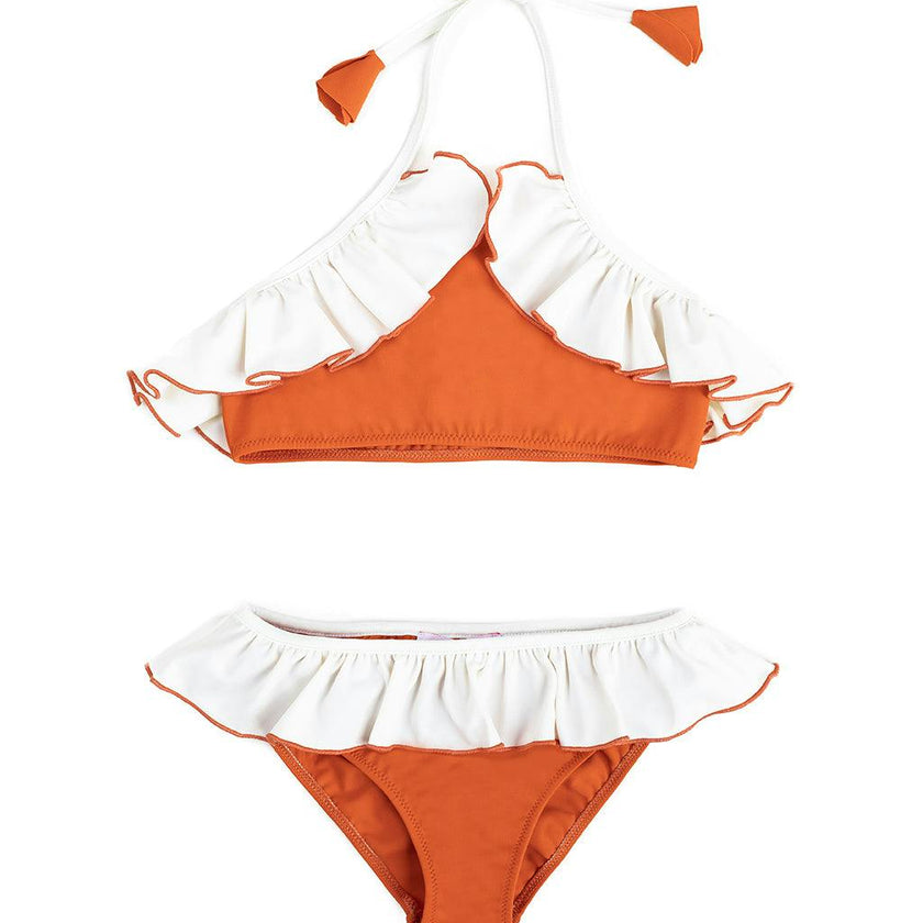 Leila Bikini in Cinnamon & Ivory