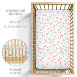 FRANKIE Fitted Crib Sheet