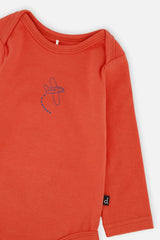 Organic Cotton Onesie Coral