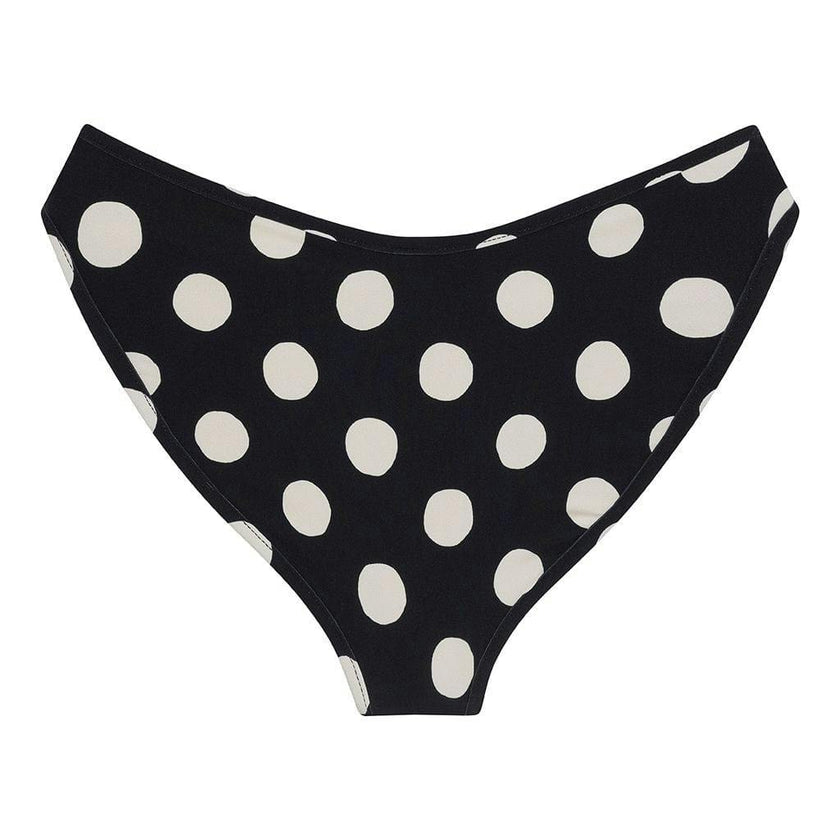 Polka Dot Added Coverage Lulu Bikini Bottom