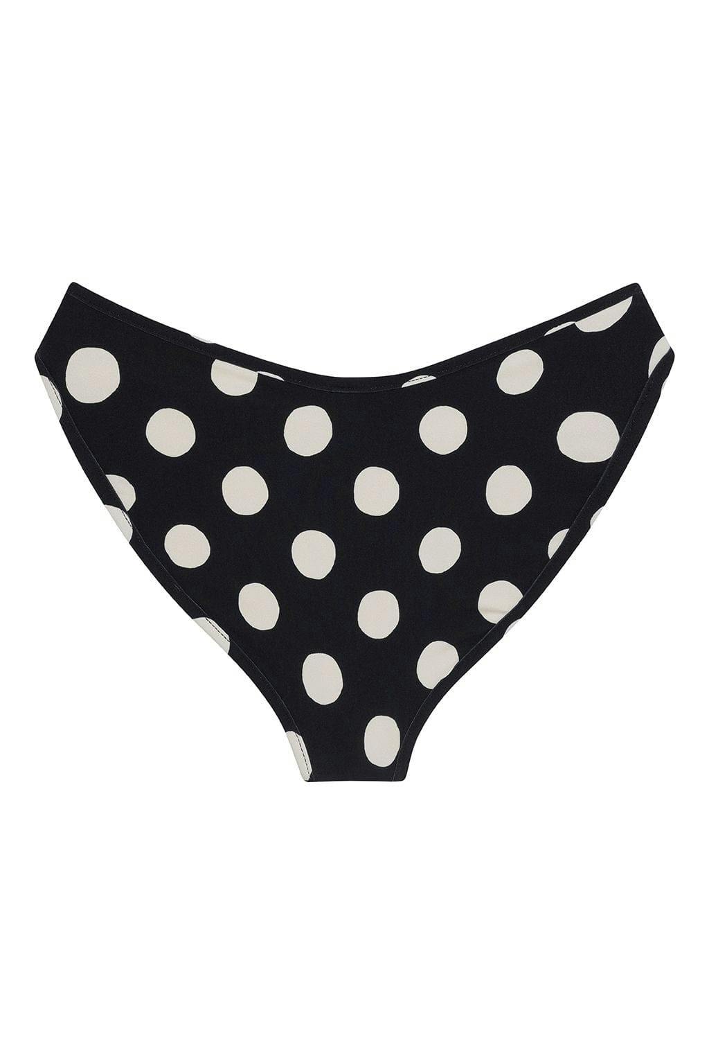 Polka Dot Added Coverage Lulu Bikini Bottom
