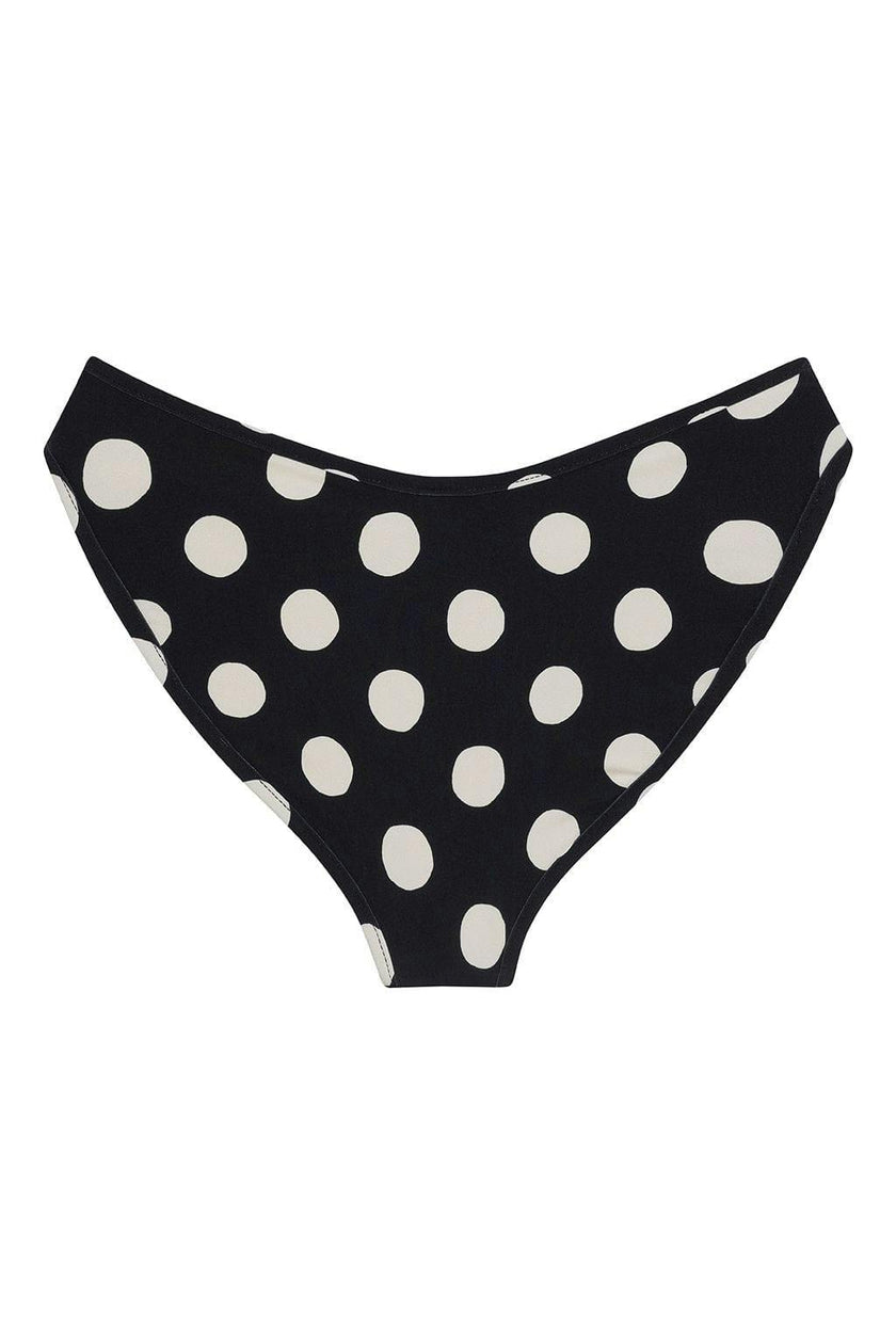 Polka Dot Added Coverage Lulu Bikini Bottom