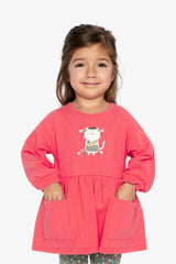 Organic Cotton Tunic Coral Pink
