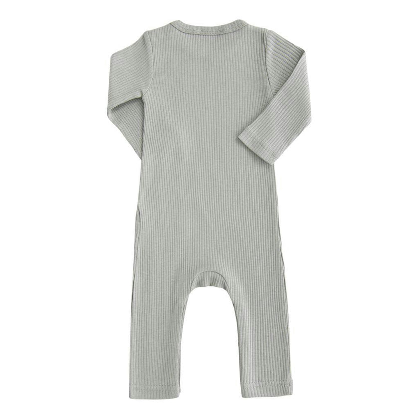 Green Sage LS Modal Romper