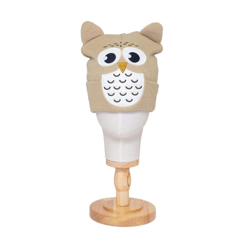 The Big Face Beanie – Owl