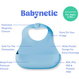 Magnetic Silicone Bib