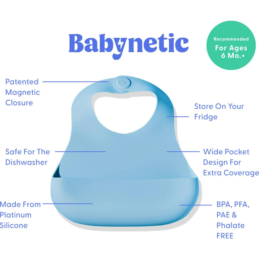 Magnetic Silicone Bib