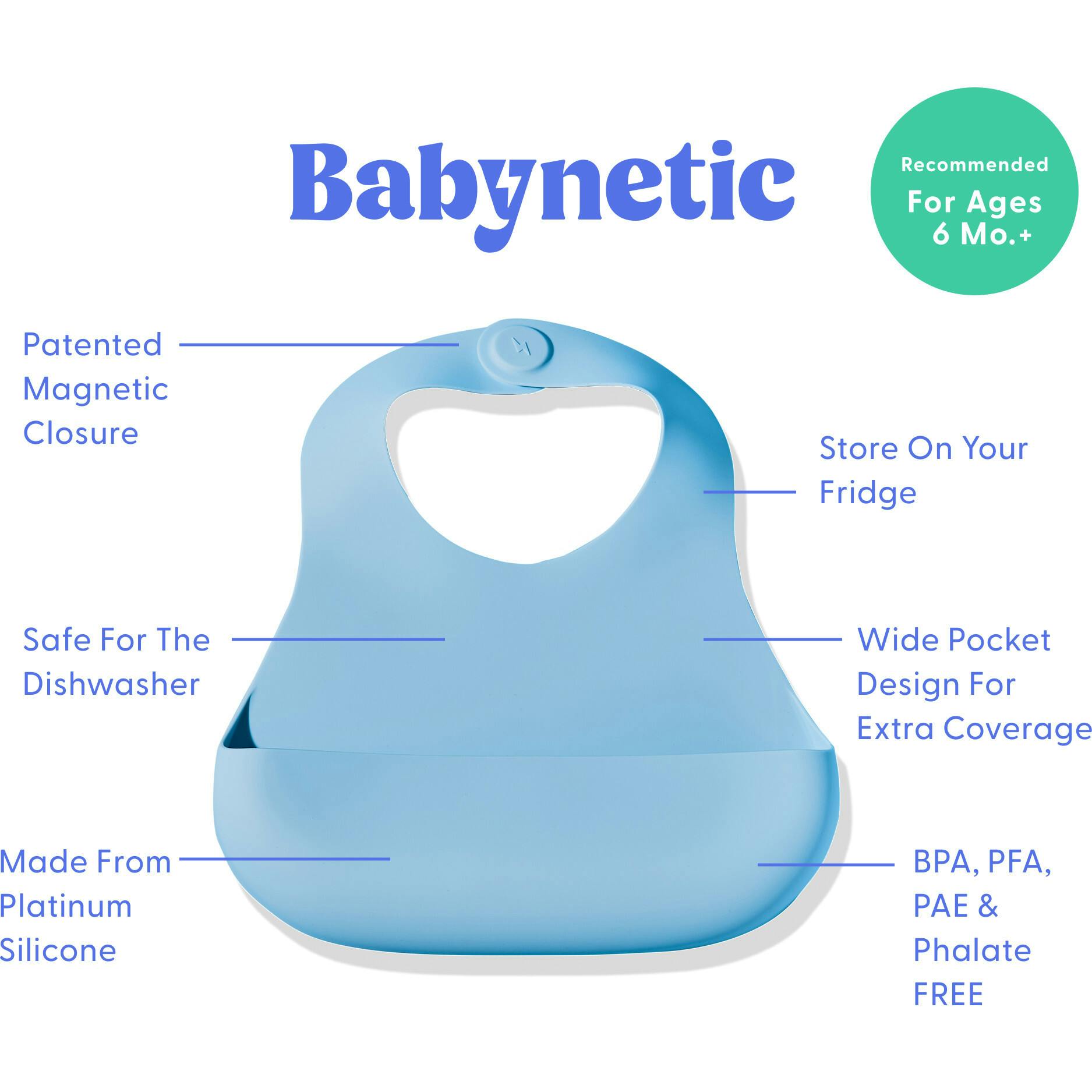 Magnetic Silicone Bib