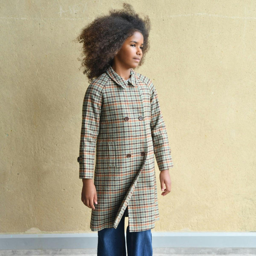 Clerkenwell Girls Bridge Coat - Hatton Chequer
