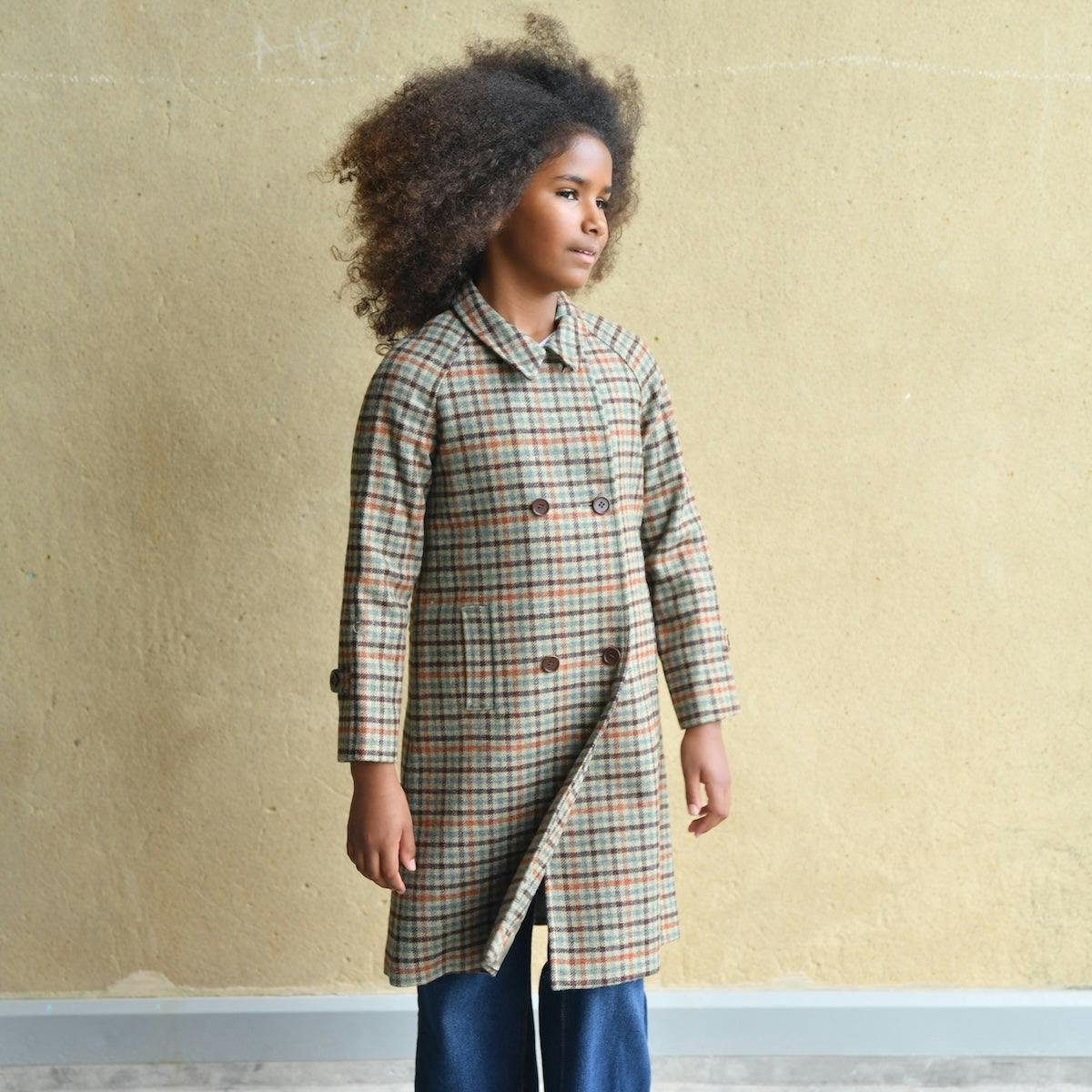 Clerkenwell Girls Bridge Coat - Hatton Chequer