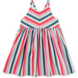 Racerback Twirl Dress, Red