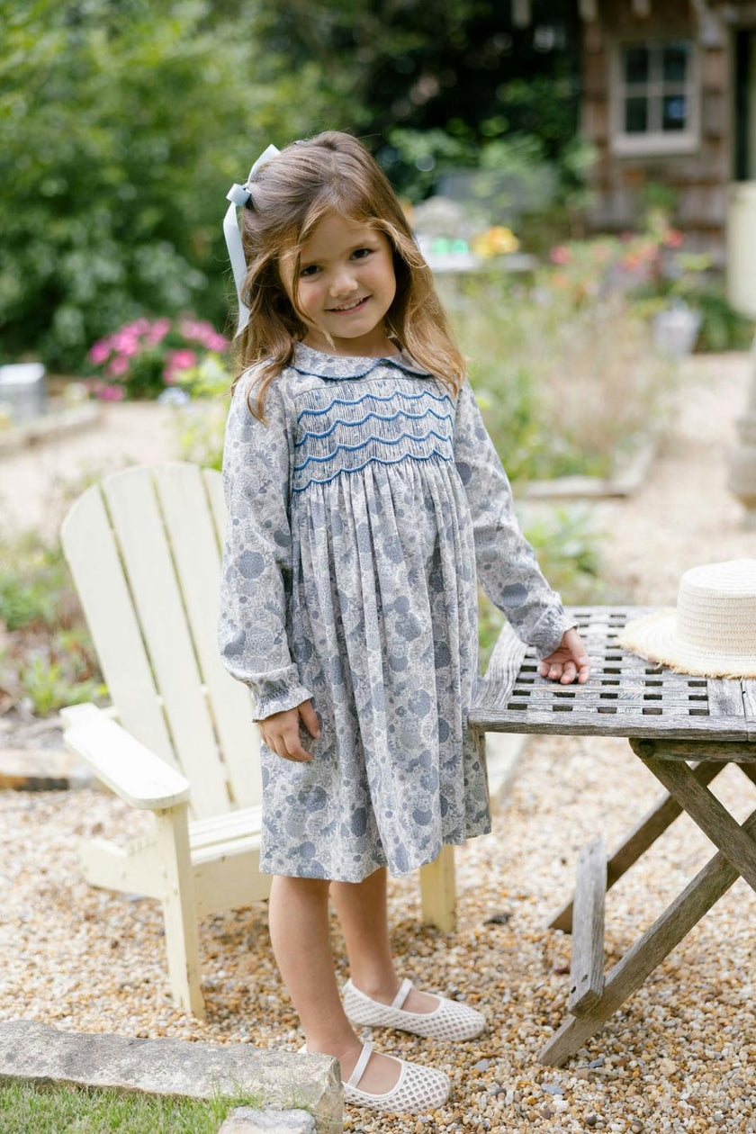 Clara Dress in Dahlia Daze