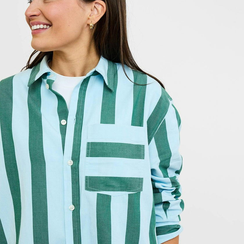 Gidget Shirt, Surf Stripe
