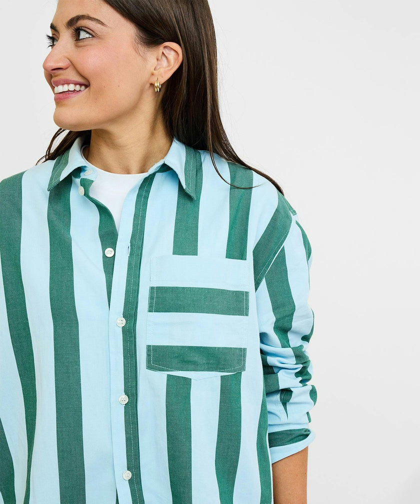Gidget Shirt, Surf Stripe