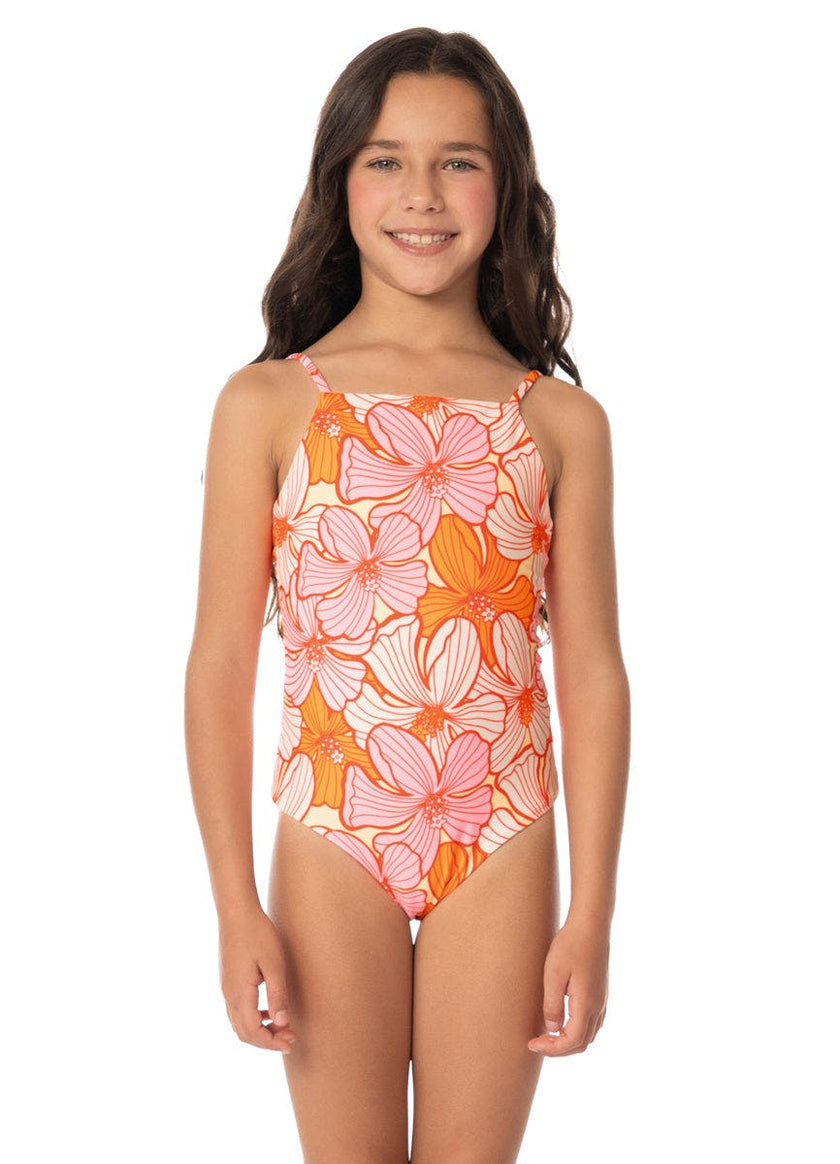 Maaji Retro Bloom Eagle Girls One Piece Set