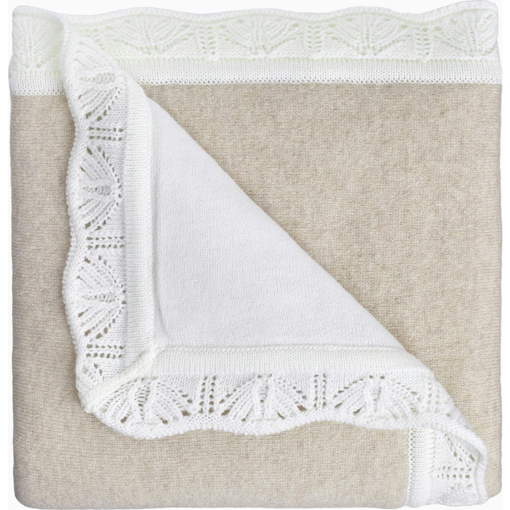 Cashmere Blanket in Oatmeal