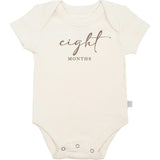 graphic bodysuit | eight months milestone charcoal