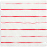 Candy Apple Frenchie Striped Large Napkins