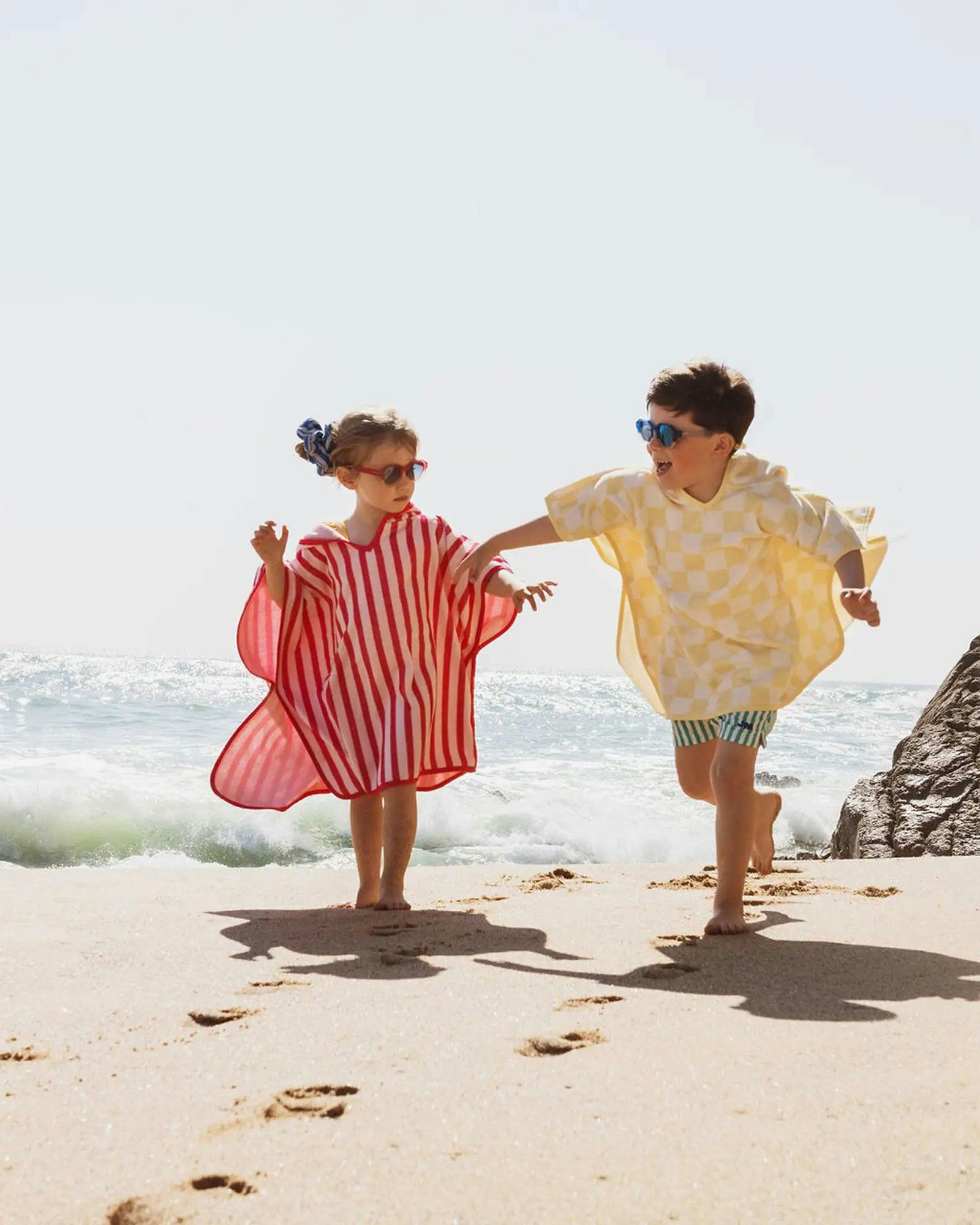 Poncho Vague Jaune