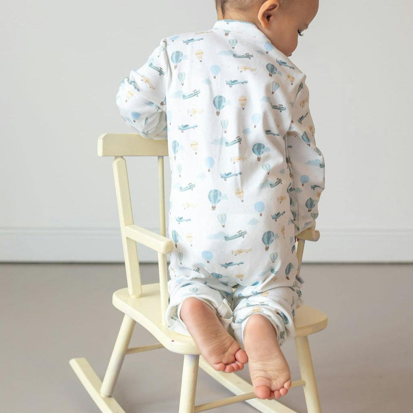 Little Airplanes Pima Baby Pajama